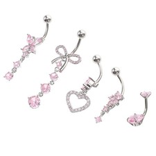  5 Pcs Pearcing All Ombelico