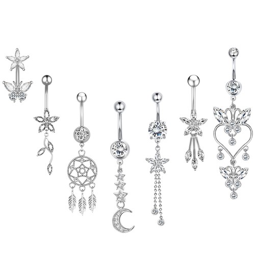 7pz piercing pancia finta - 6-7pz,