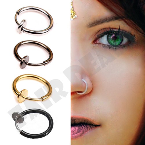 Clip anello cerchio naso - clip,