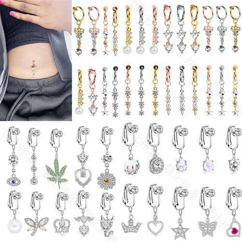 Piercing corpo finto ombelico