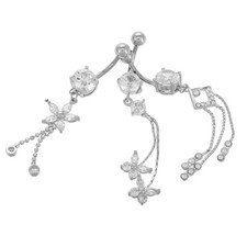  3 Pcs Piercing Ombelico Finto