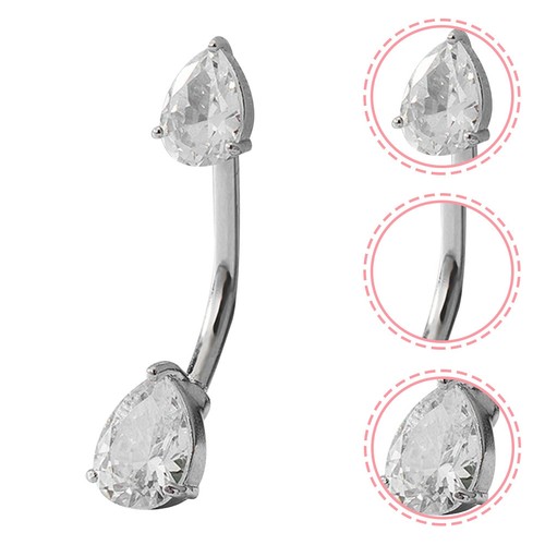 Piercing all ombelico - piercing, con